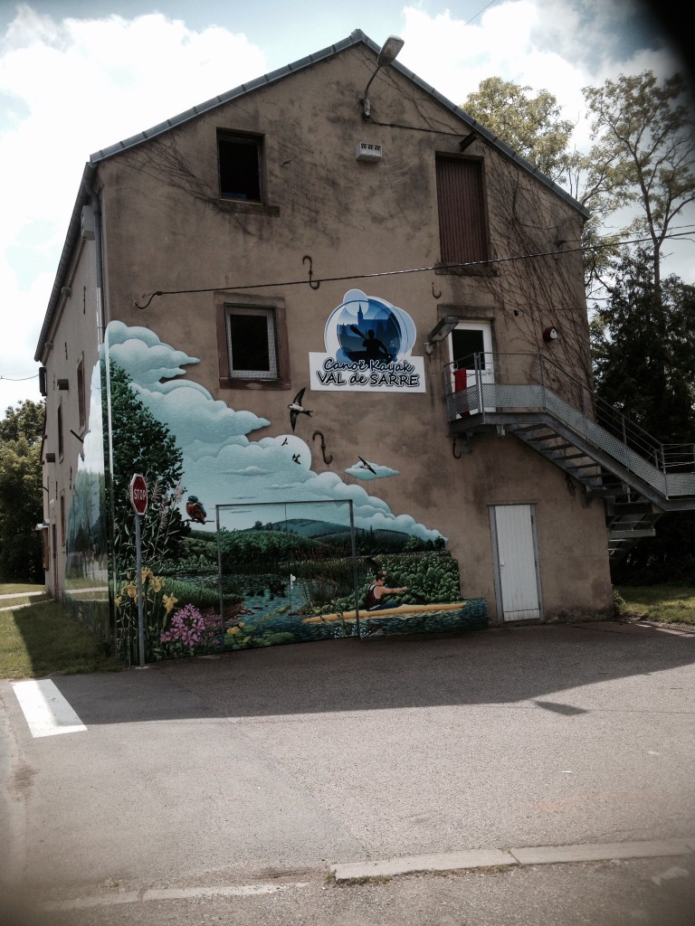 Kanu auf Französisch 