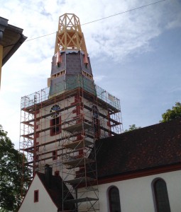 Kirchturm von Ottenheim 